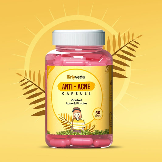 Anti-Acne: Natural Ayurvedic Acne Relief Capsules for Women