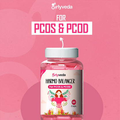 Harmo Balancer: Ayurvedic PCOS and PCOD Relief Capsules for Women