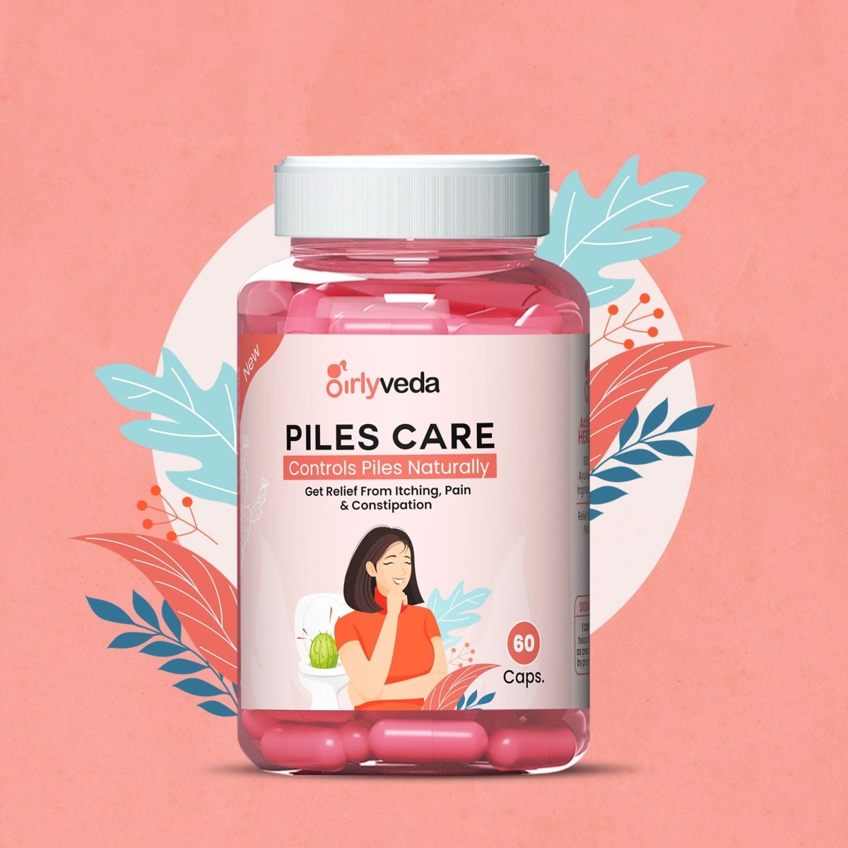 Piles Care : Ayurvedic Piles Pain Relief Capsule For Women