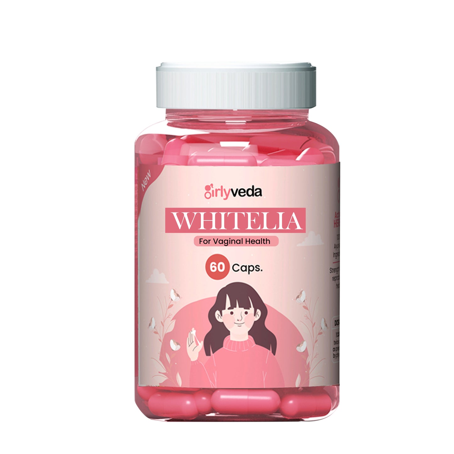 Girlyveda White Free Capsule