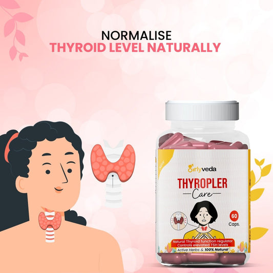 Girlyveda Thyropler : Thyroid Capsules For Women